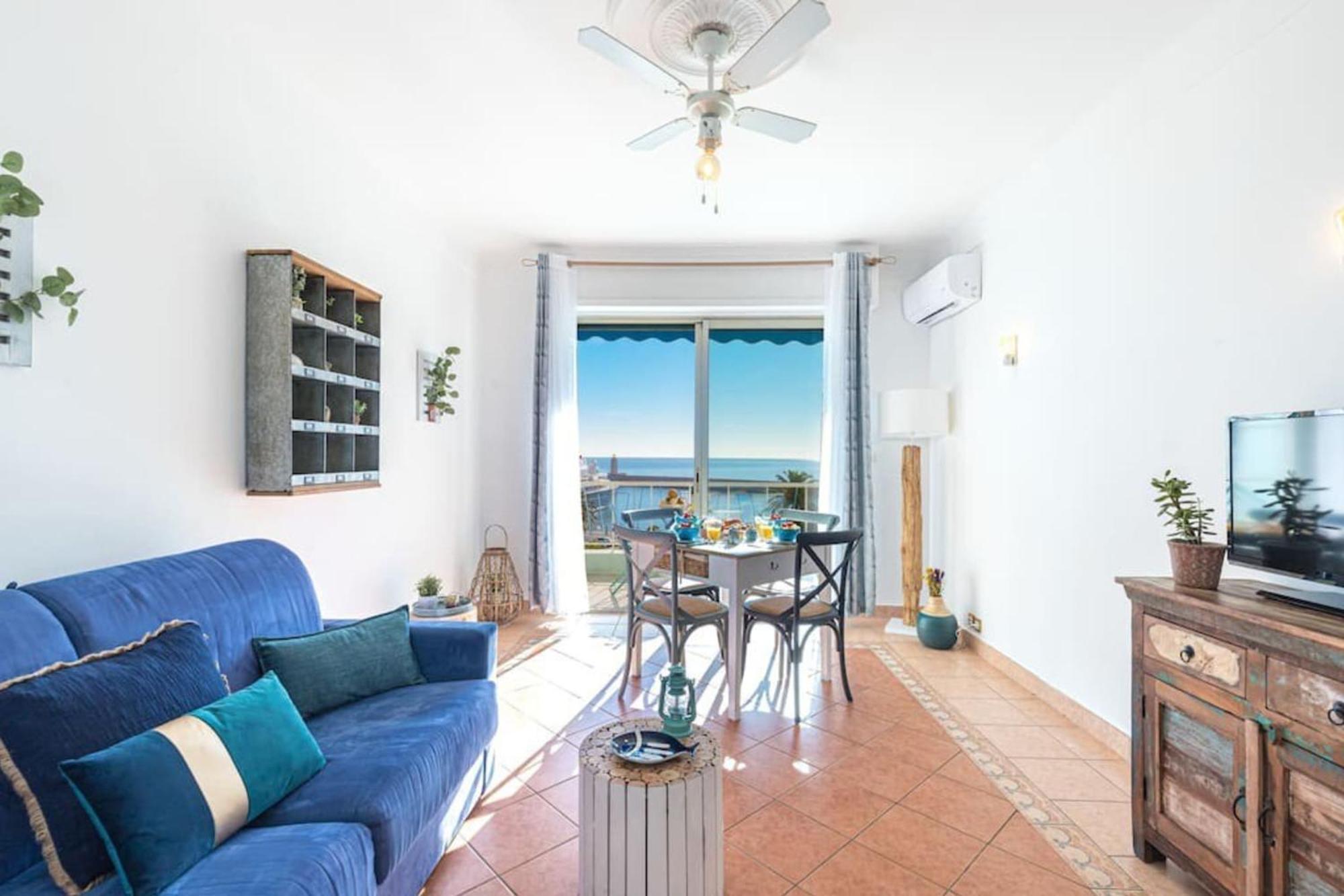 Apartment Franck Pilatte - Beautiful Sea View - Near The Port Nizza